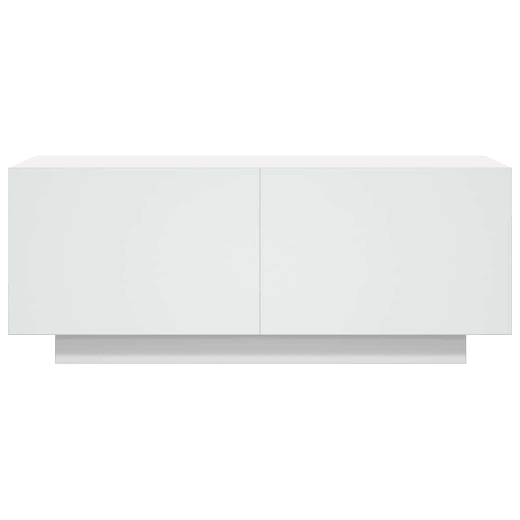 TV ormarić bijeli 100 x 35 x 40 cm od konstruiranog drva
