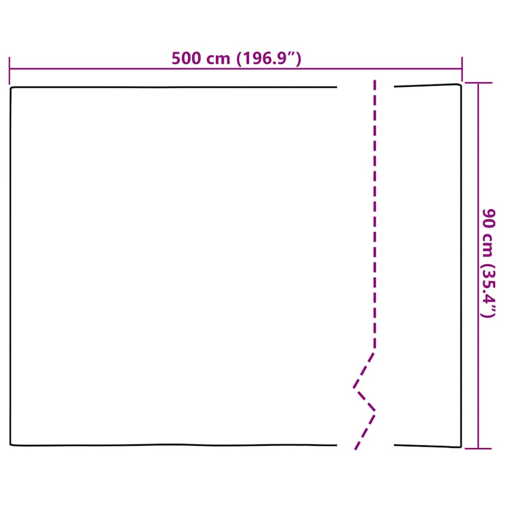 Samoljepljive folije za namještaj 2 kom boja drva 500x90 cm PVC