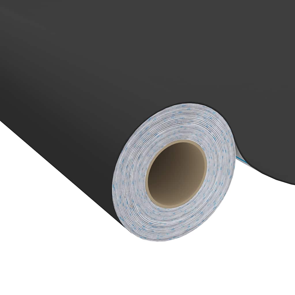 Samoljepljive folije za namještaj 2 kom crne 500 x 90 cm PVC