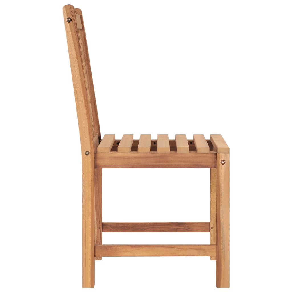 Vrtni blagovaonski set od 7 dijelova 150 x 90 cm masivno tikovino drvo