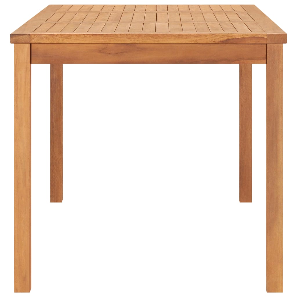 Vrtni blagovaonski set od 7 dijelova 160x80 cm masivno tikovino drvo