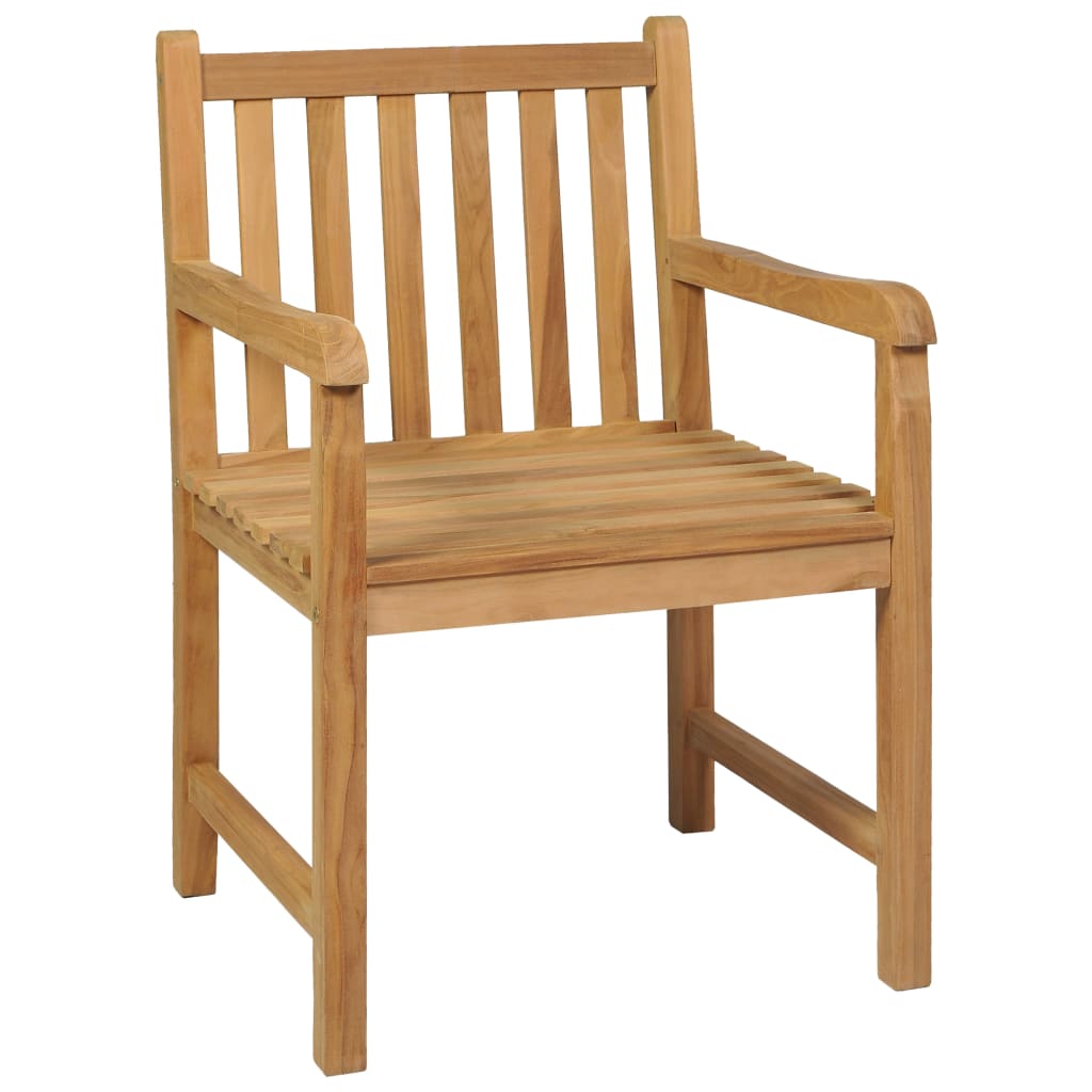 Vrtni blagovaonski set od 7 dijelova 160x80 cm masivno tikovino drvo