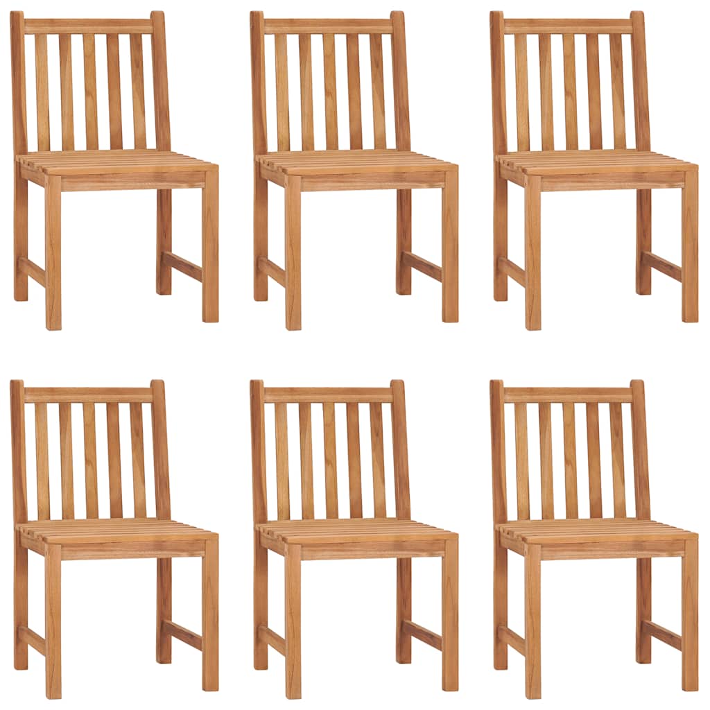 Vrtni blagovaonski set od 7 dijelova 200 x 100 cm masivno tikovino drvo