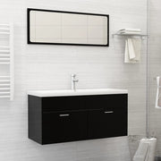 Ugradbeni umivaonik sa slavinom 101x39x18 cm keramički bijeli