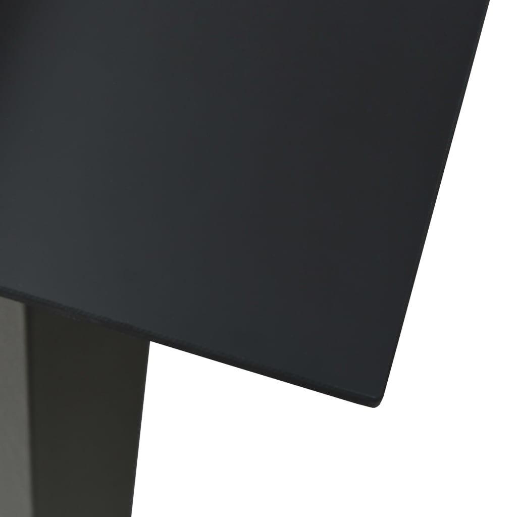 7-dijelni vrtni blagovaonski set od poliratana i stakla