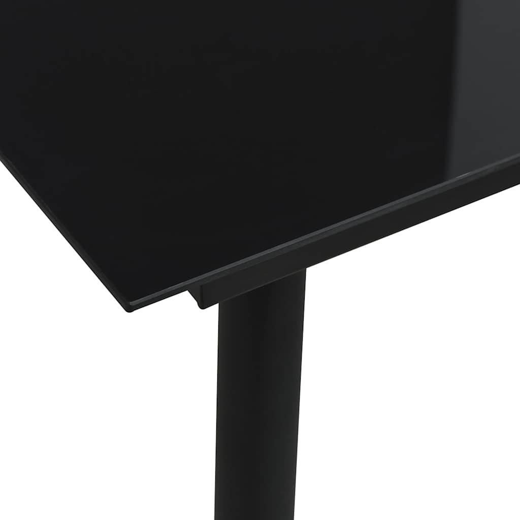3-dijelni vrtni blagovaonski set od poliratana i stakla