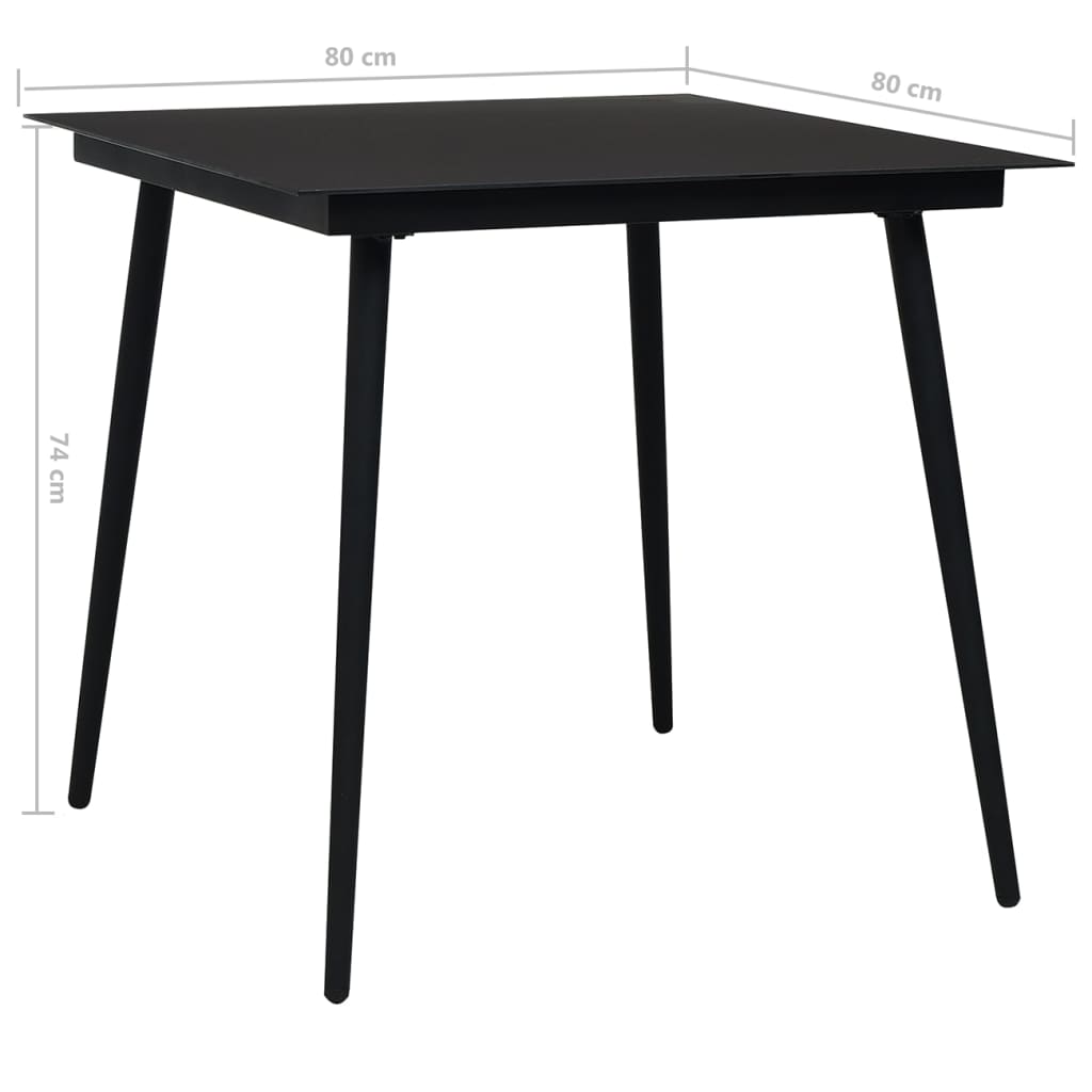 5-dijelni vrtni blagovaonski set