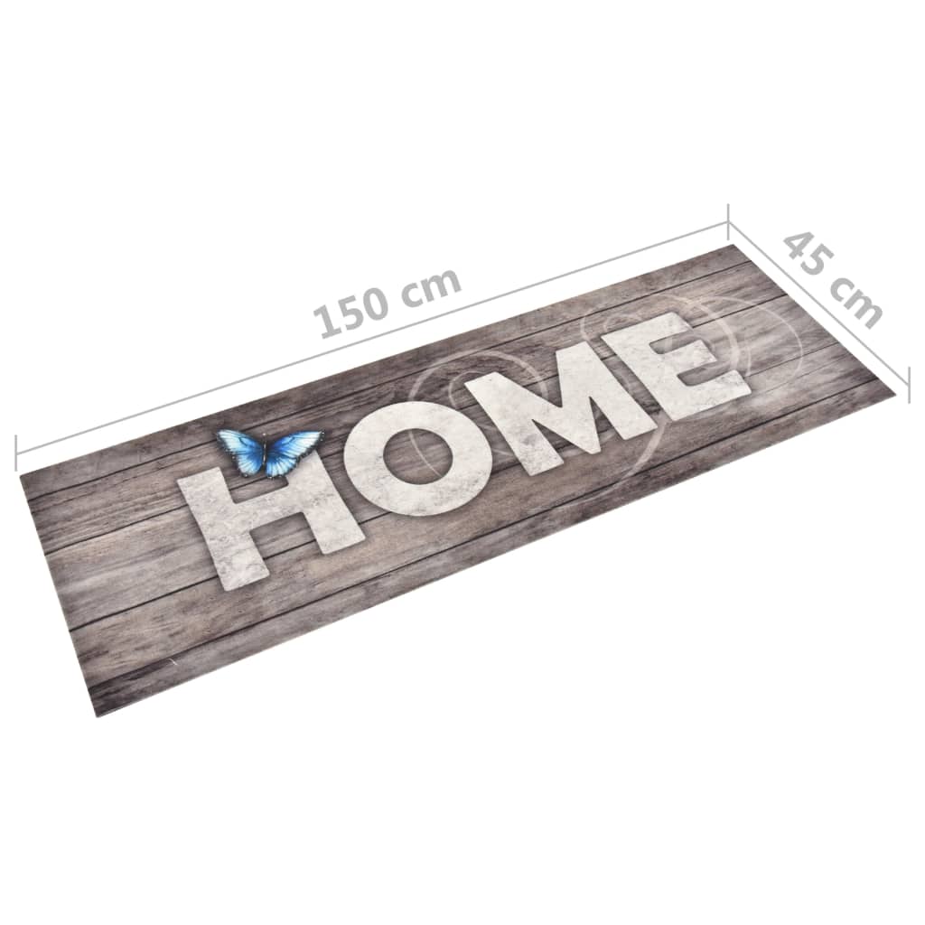 Kuhinjski tepih s natpisom Home 45 x 150 cm