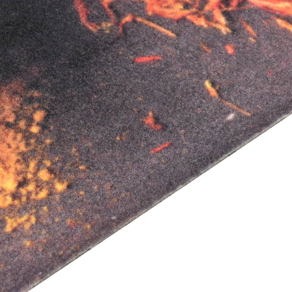 Kuhinjski tepih s uzorkom žlica perivi 45 x 150 cm