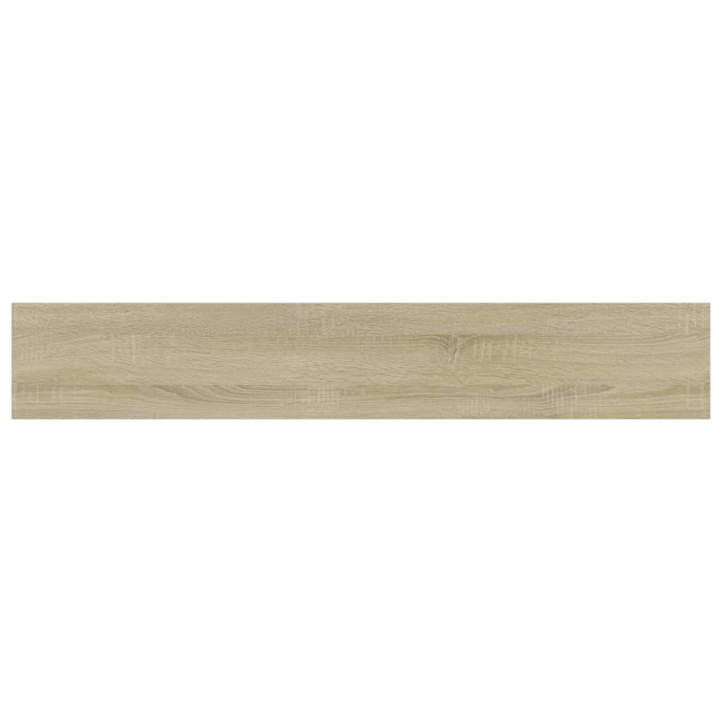 Police za knjige 4 kom boja hrasta sonome 60x10x1,5 cm iverica