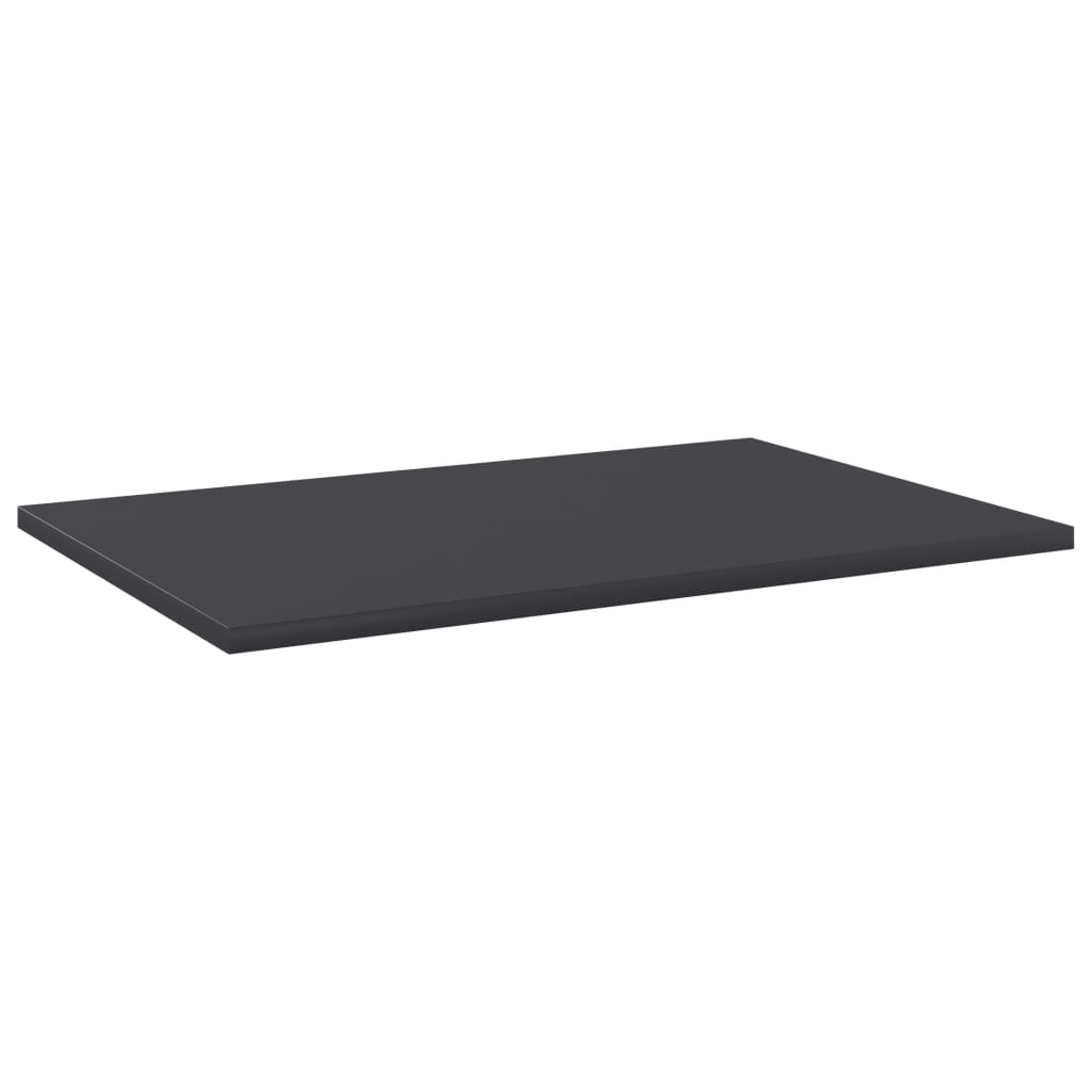 Police za knjige 8 kom sive 60 x 40 x 1,5 cm od iverice