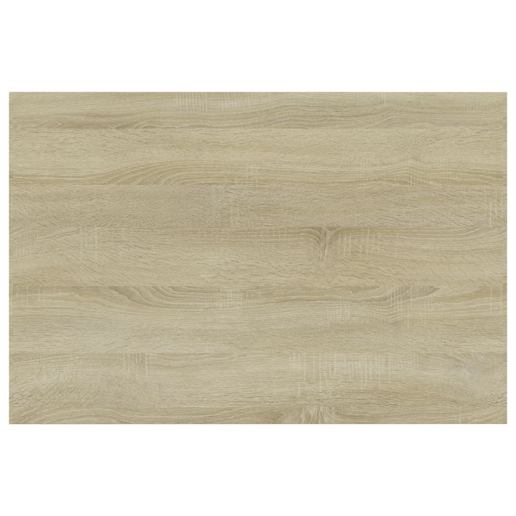 Police za knjige 4 kom boja hrasta sonome 60x40x1,5 cm drvene
