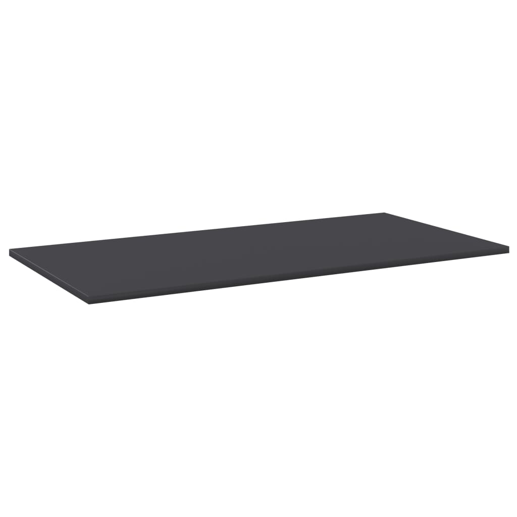 Police za knjige 8 kom sive 80 x 20 x 1,5 cm od iverice