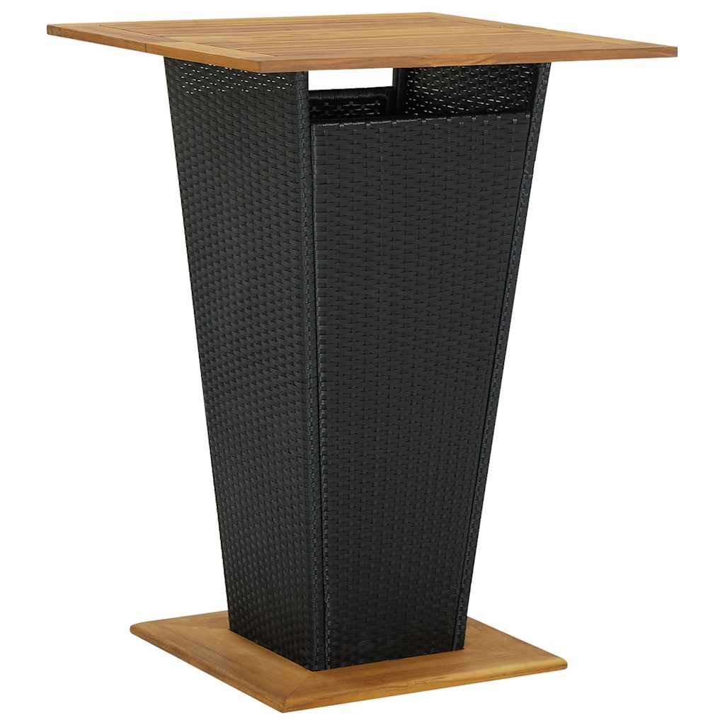 5-dijelni vrtni barski set crni
