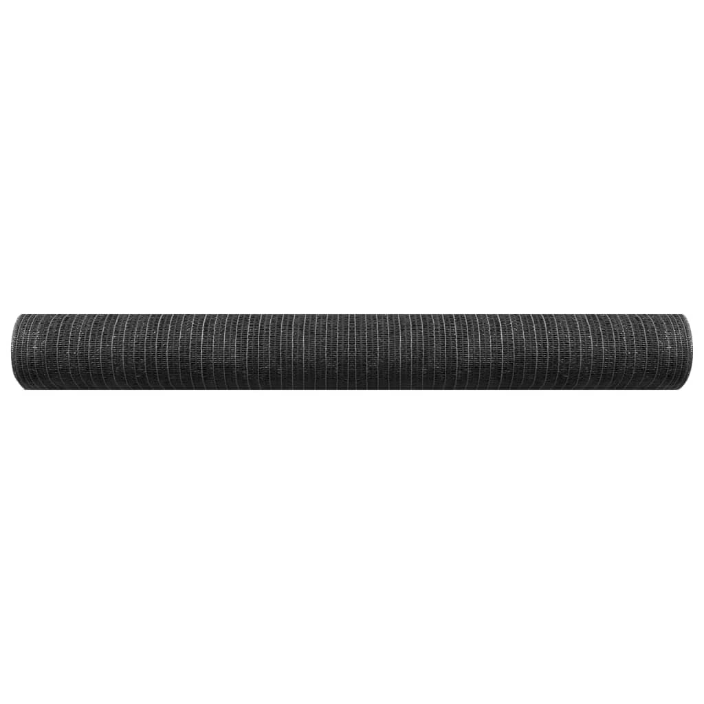 Mreža za privatnost antracit 1 x 50 m HDPE 75 g/m²