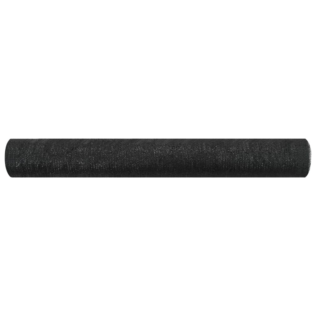Mreža za privatnost crna 1,8 x 50 m HDPE 75 g/m²