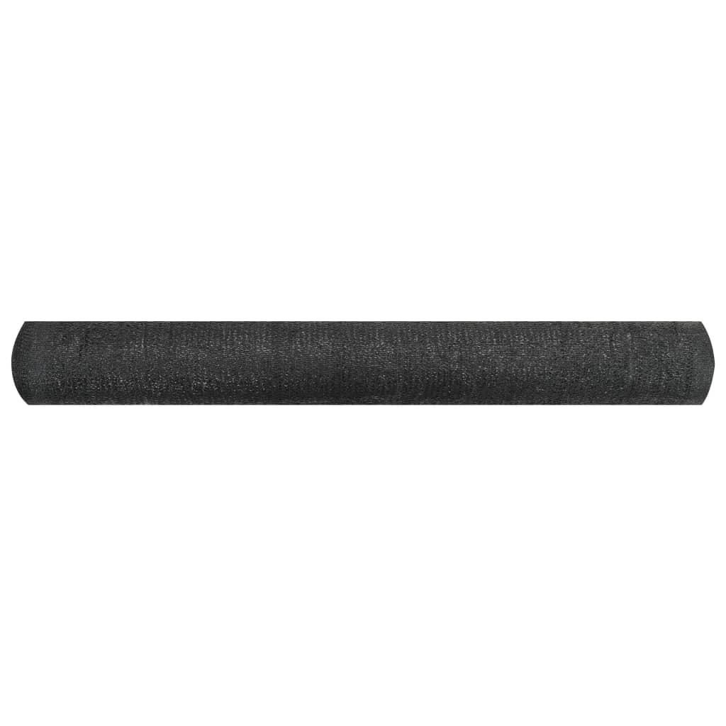 Mreža za privatnost crna 1,8 x 25 m HDPE 150 g/m²
