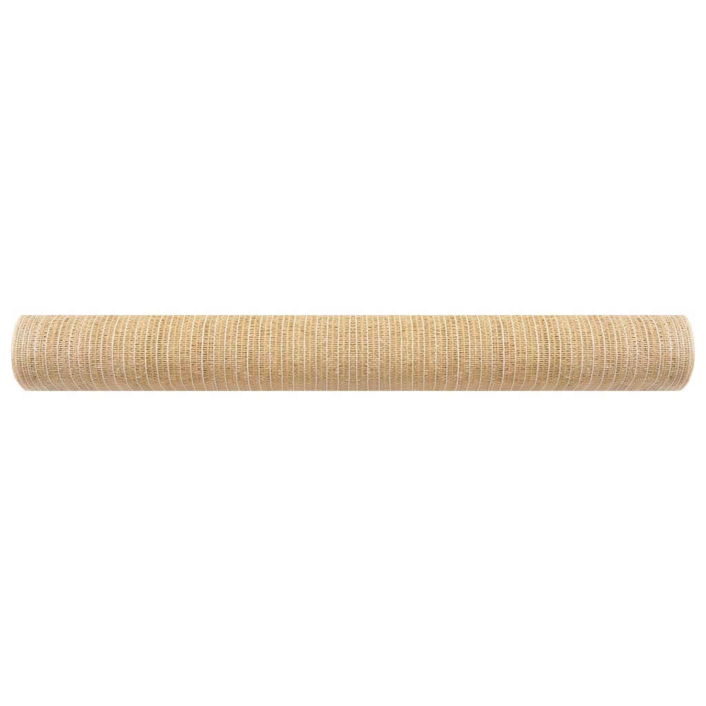 Mreža za privatnost bež 3,6 x 25 m HDPE 150 g/m²