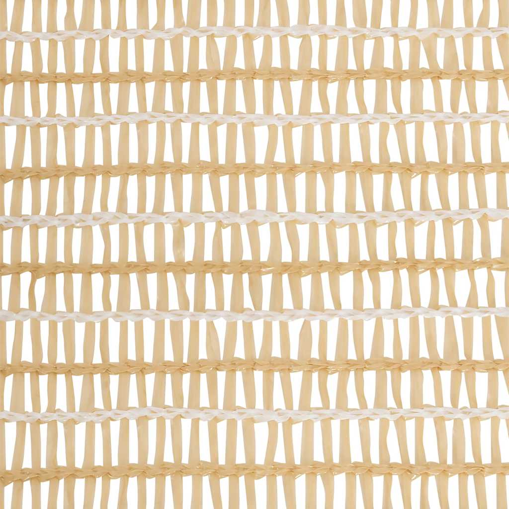 Mreža za privatnost bež 3,6 x 25 m HDPE 150 g/m²
