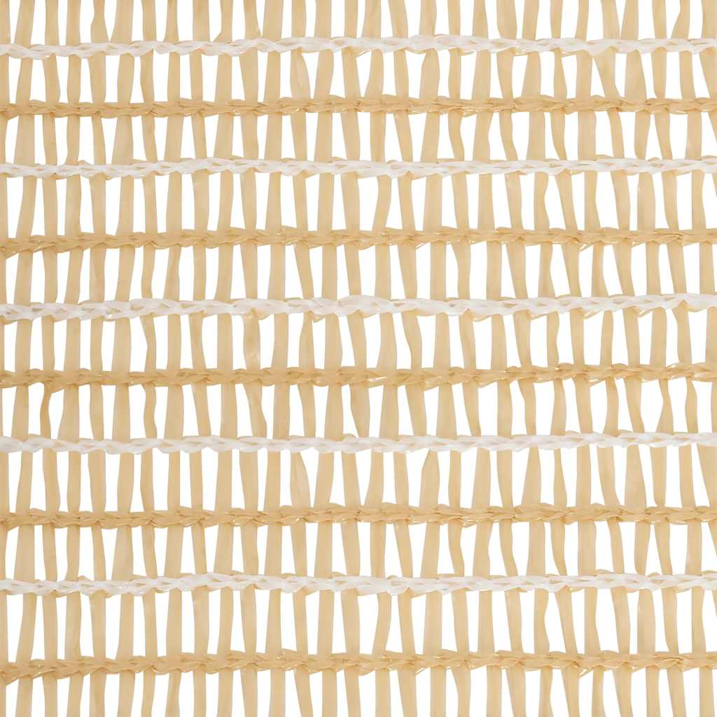 Mreža za privatnost bež 1 x 10 m HDPE 195 g/m²