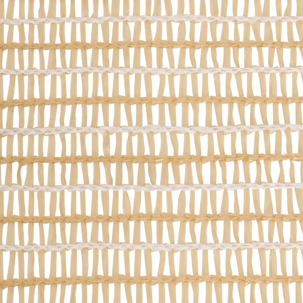 Mreža za privatnost bež 1,2 x 25 m HDPE 195 g/m²
