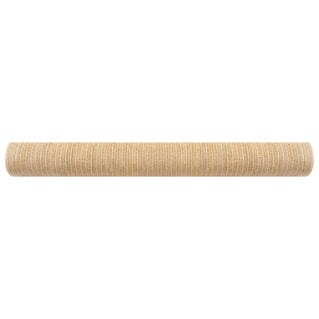Mreža za privatnost bež 2 x 25 m HDPE 195 g/m²