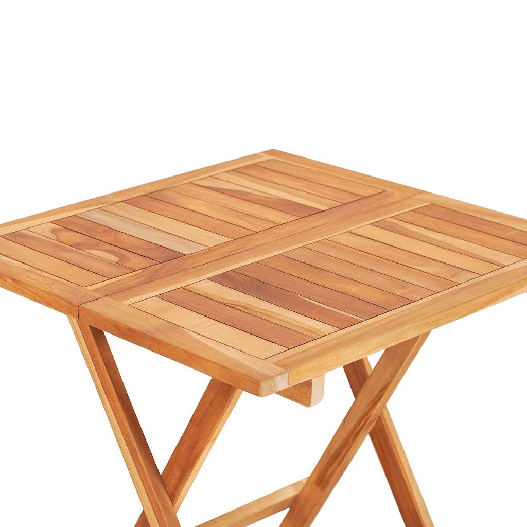 3-dijelni bistro set s antracit jastucima od masivne tikovine