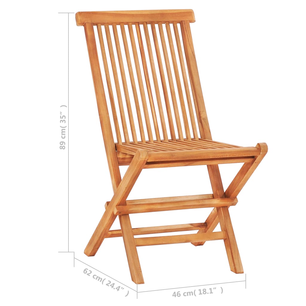 3-dijelni bistro set s crnim jastucima od masivne tikovine