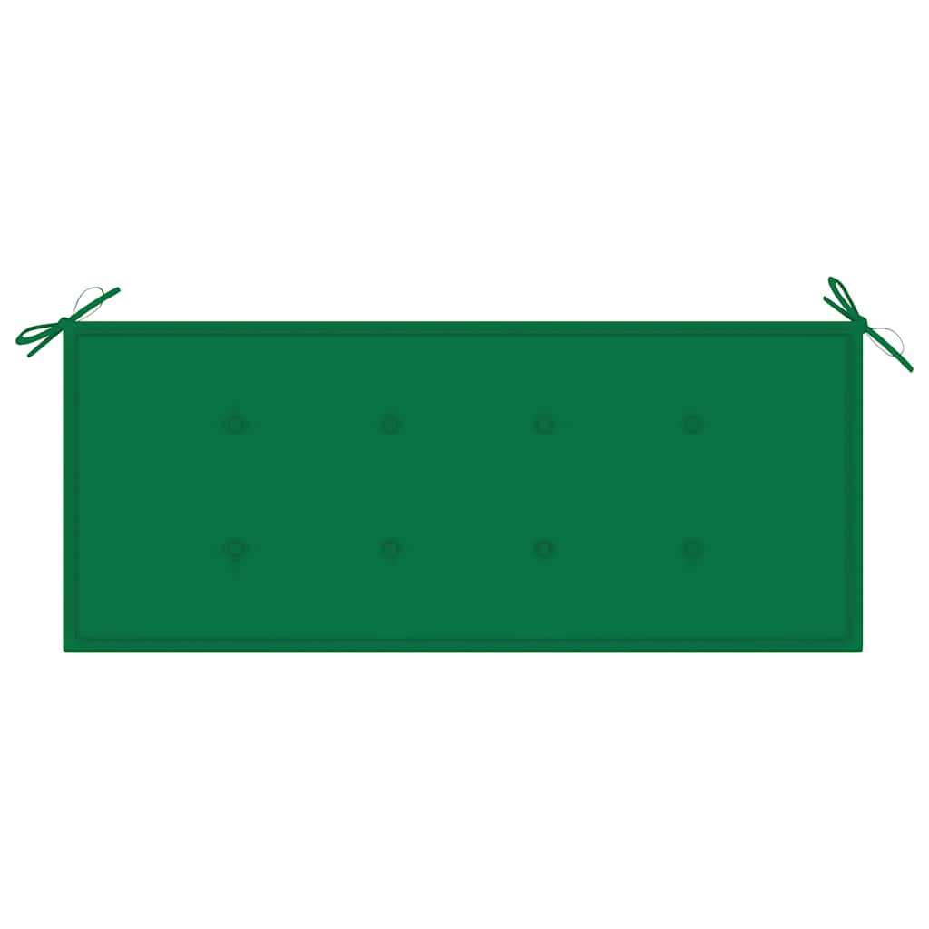Vrtna klupa s jastukom 120 cm od bambusa