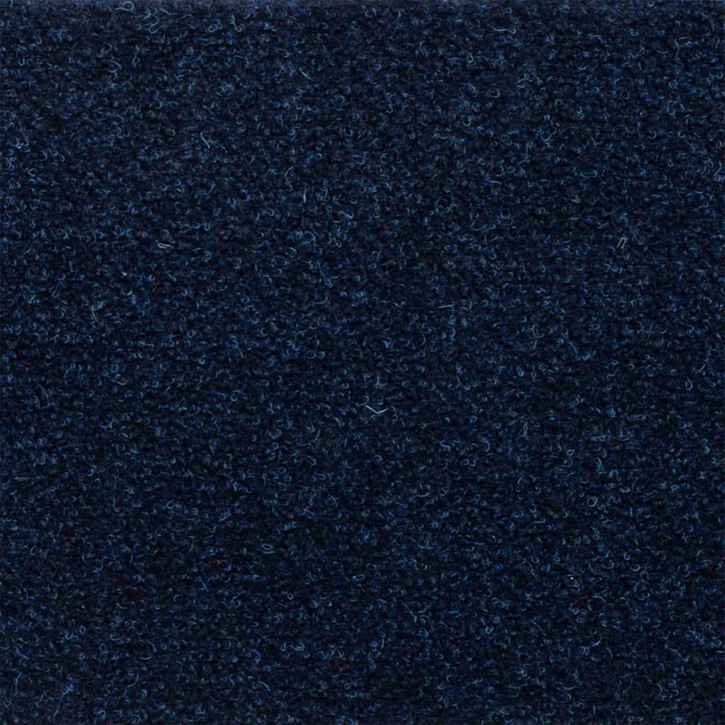 Prostirke za stepenice samoljepljive 15 kom 65x21x4 cm tamnoplave pravokutne rubove