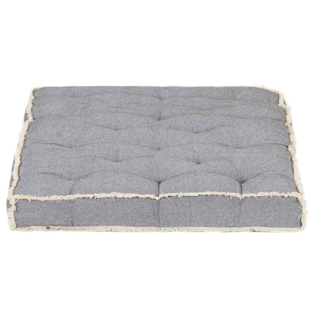 Jastuk za sofu od paleta antracit 120 x 80 x 10 cm