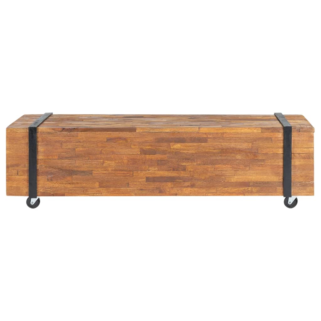TV stalak 110 x 30 x 32,5 cm od masivne tikovine