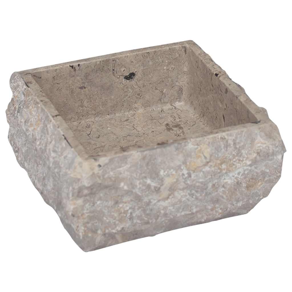 Umivaonik sivi 30 x 30 x 13 cm mramorni