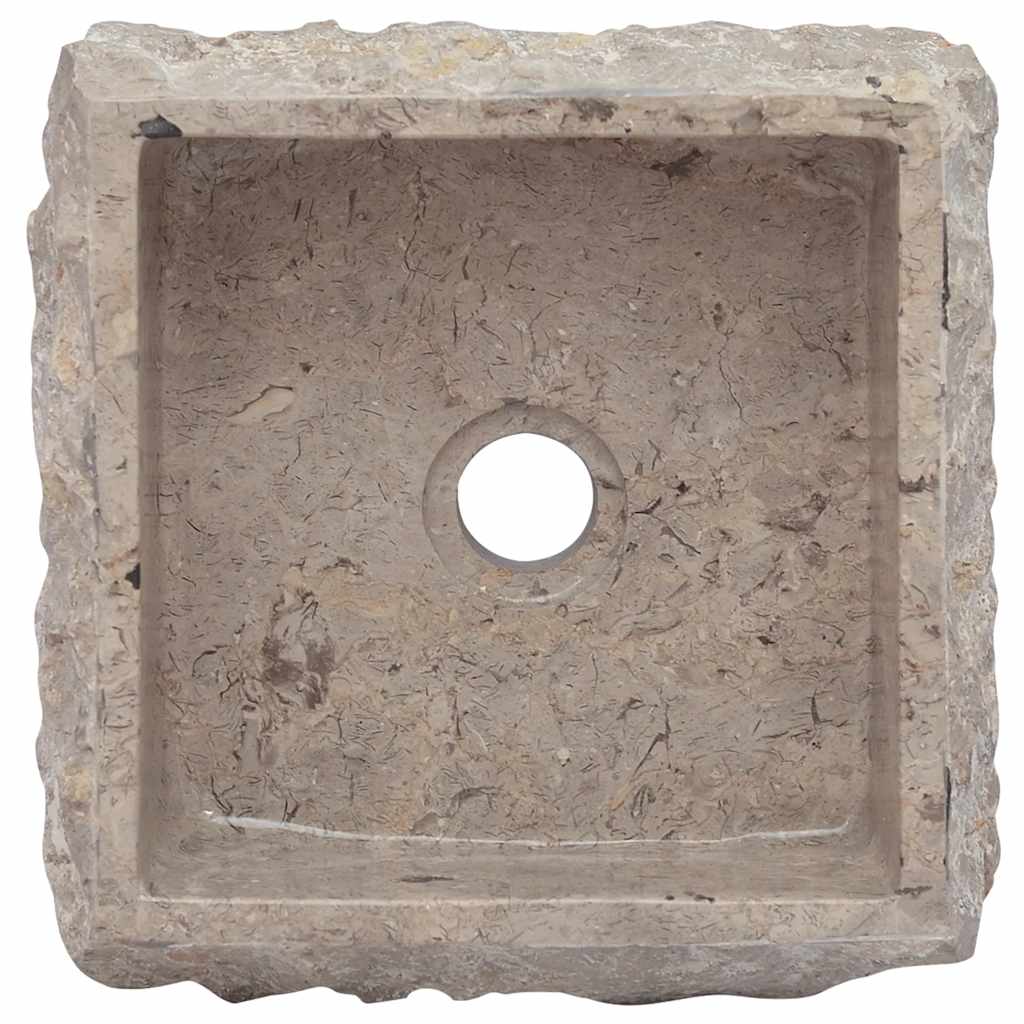 Umivaonik sivi 30 x 30 x 13 cm mramorni
