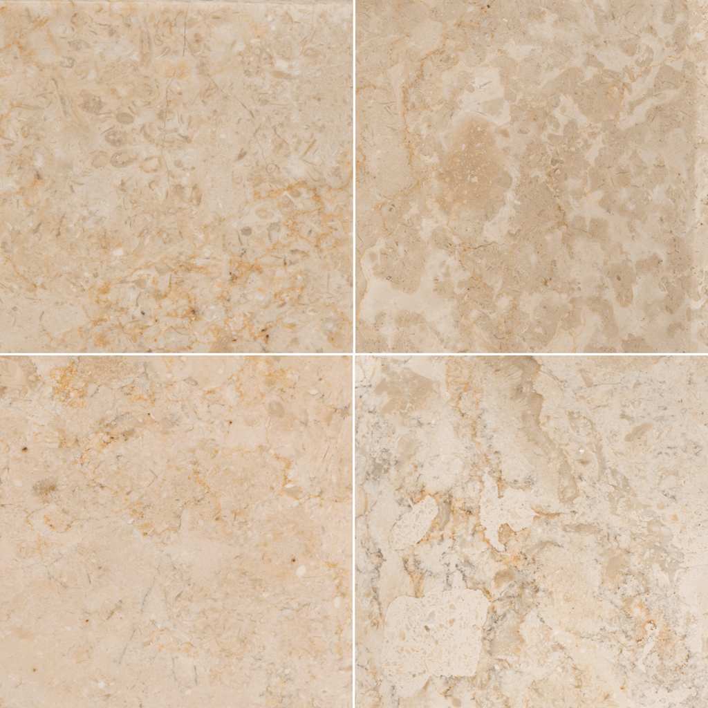 Umivaonik krem 40 x 40 x 10 cm mramorni
