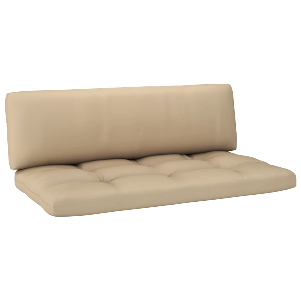 Srednja vrtna sofa od paleta od sivo impregnirane borovine