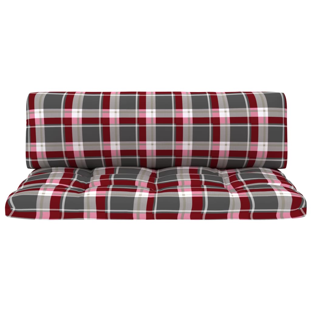Srednja vrtna sofa od paleta od sivo impregnirane borovine
