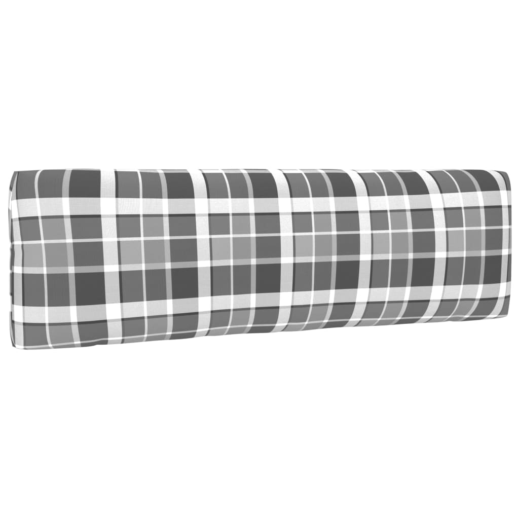 Srednja vrtna sofa od paleta od sivo impregnirane borovine