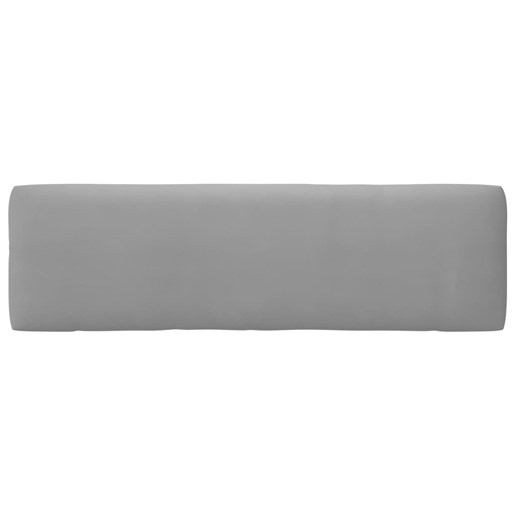 Srednja vrtna sofa od paleta od bijelo impregnirane borovine