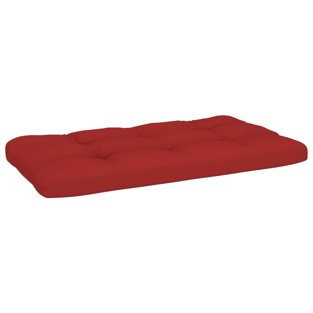 Srednja vrtna sofa od paleta od bijelo impregnirane borovine