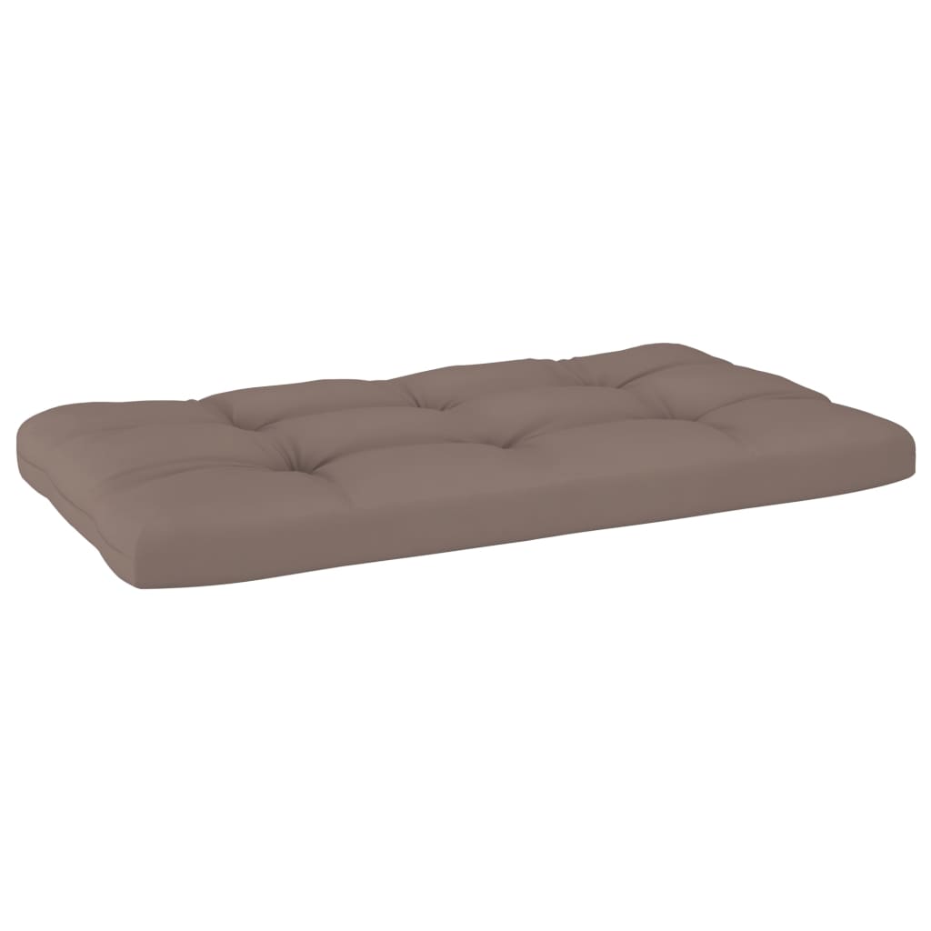 Srednja vrtna sofa od paleta od bijelo impregnirane borovine