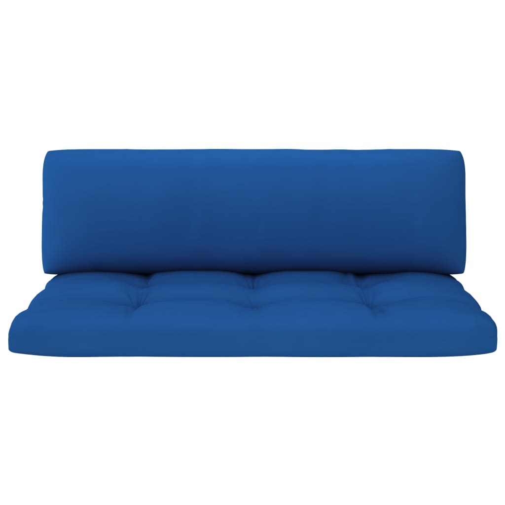 Srednja vrtna sofa od paleta od bijelo impregnirane borovine