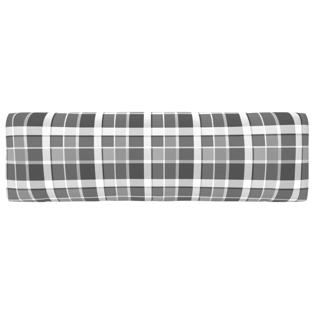 Srednja vrtna sofa od paleta od bijelo impregnirane borovine