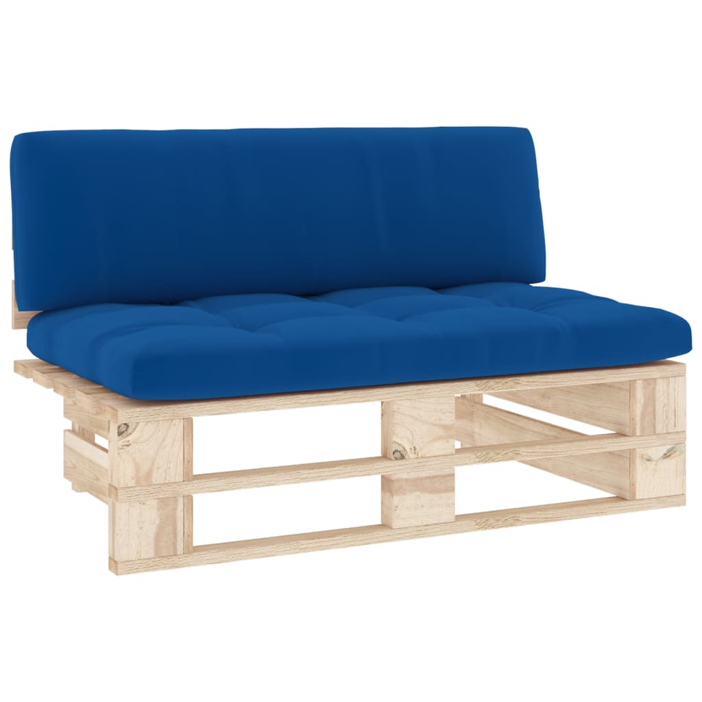 Srednja vrtna sofa od paleta od impregnirane borovine