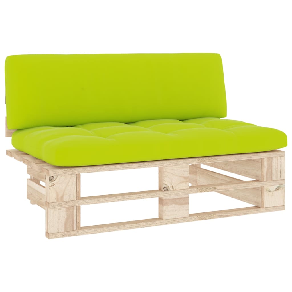 Srednja vrtna sofa od paleta od impregnirane borovine