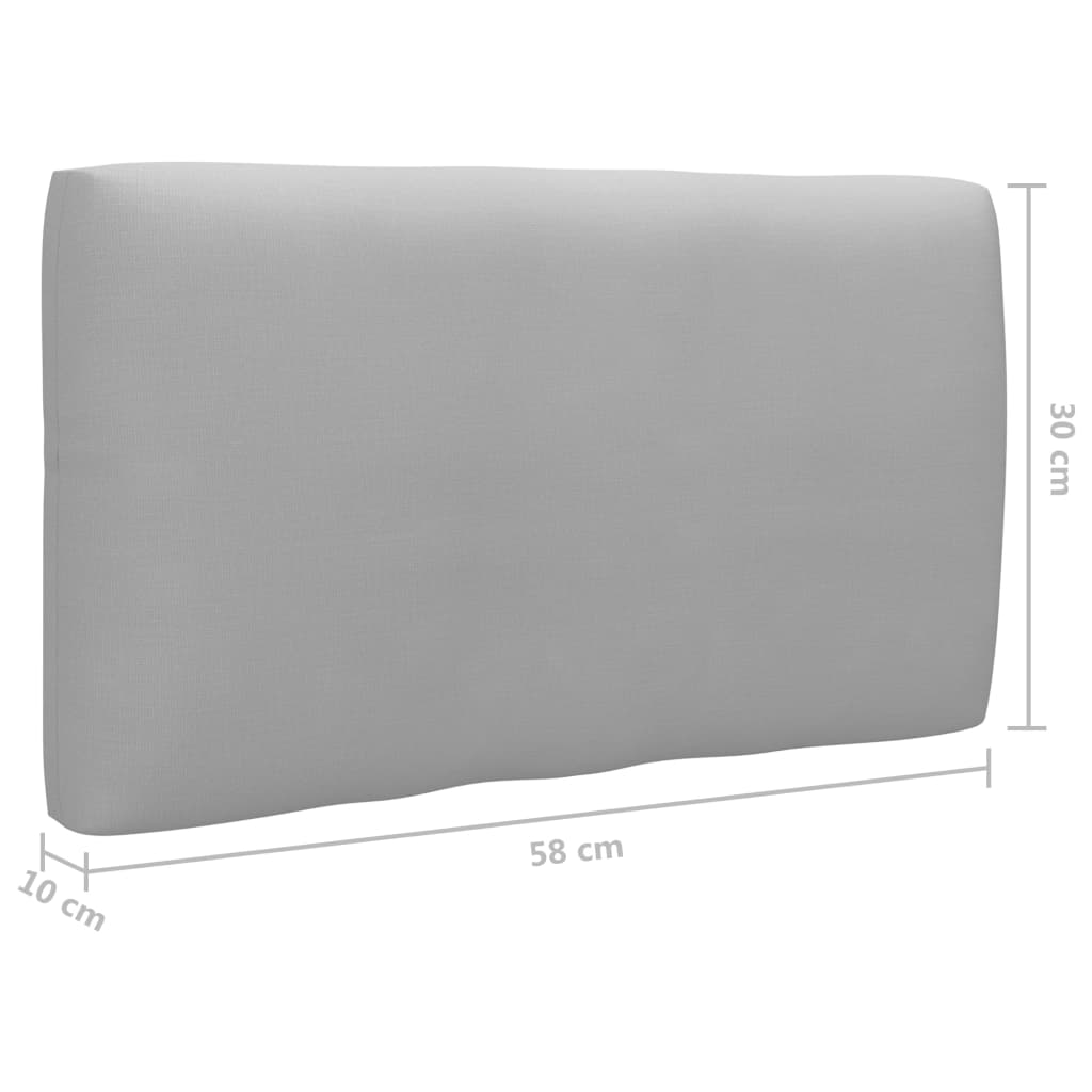 Kutna vrtna sofa od paleta od crno impregnirane borovine