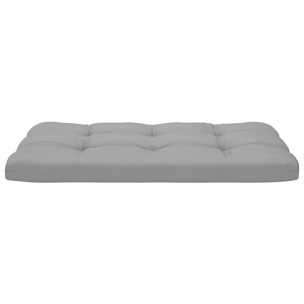 Kutna vrtna sofa od paleta od crno impregnirane borovine