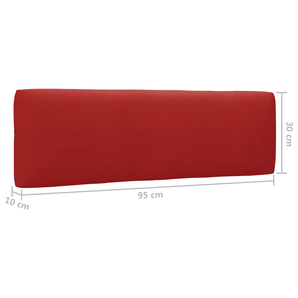 Kutna vrtna sofa od paleta od crno impregnirane borovine