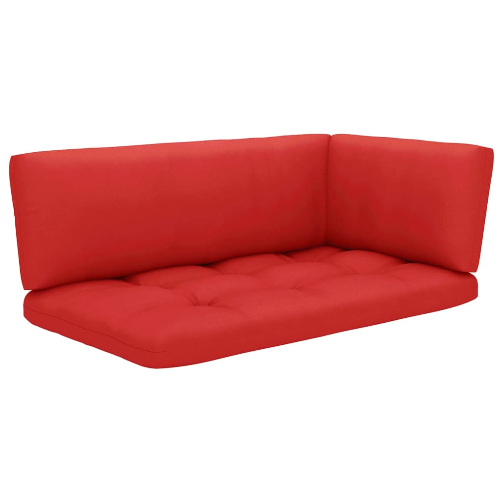 Kutna vrtna sofa od paleta boja meda od impregnirane borovine