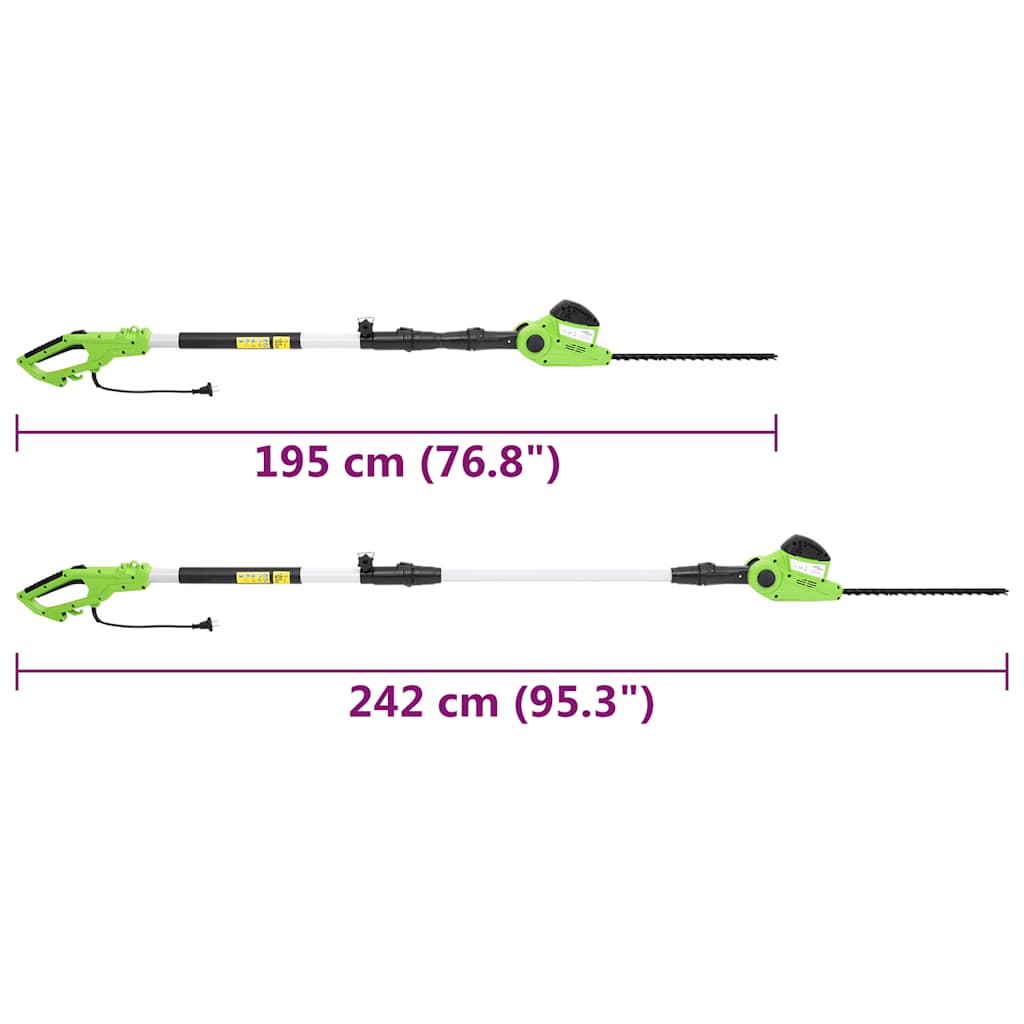 2-u-1 teleskopska motorna pila / trimer 25/41 cm 710/550 W